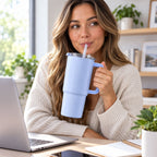Sipora Travel Tumbler 750ml With Reusable Straw And Handle (1 Pc)